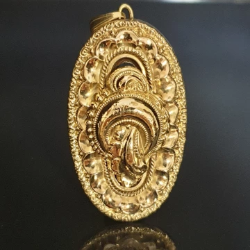 Antyczna, złota zawieszka (XIX wiek)