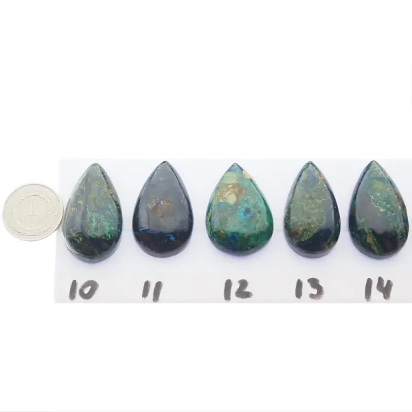 Azuryt łza 35-37x20-24 mm (różne kamienie do wyboru)