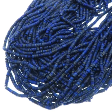 Lapis Lazuli walce 2x1 mm (sznur)