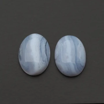 Chalcedon 18-20x12-13 mm (para) owal (różne pary do wyboru)