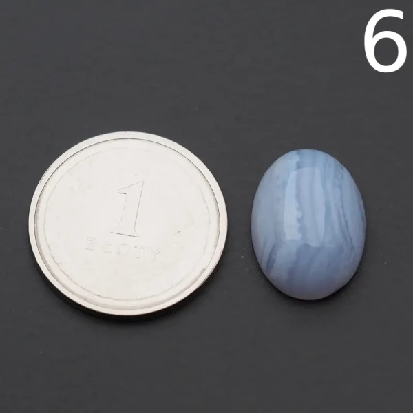 Chalcedon owal 18x13 mm (różne kamienie do wyboru)