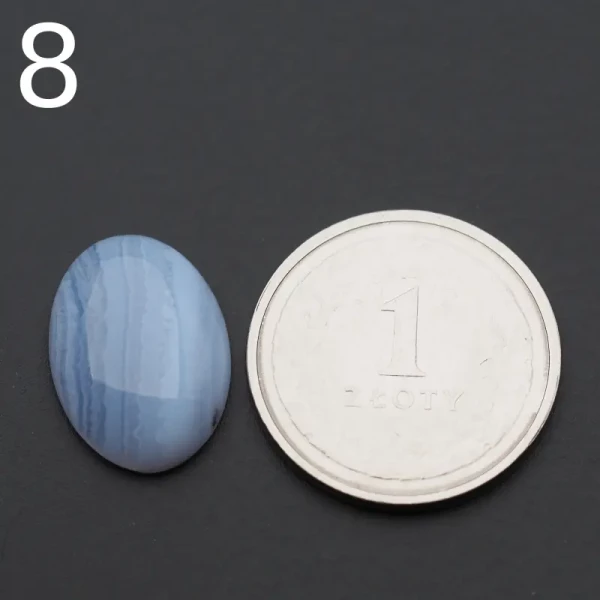 Chalcedon owal 18x13 mm (różne kamienie do wyboru)