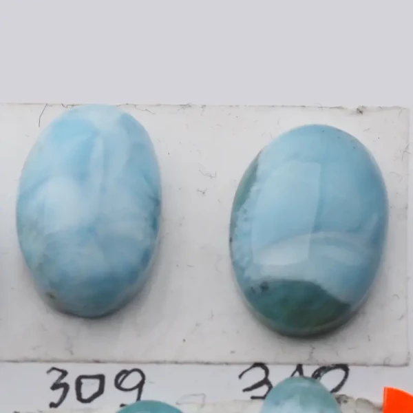 Larimar 19-25x11-14 mm owal (różne kamienie do wyboru)