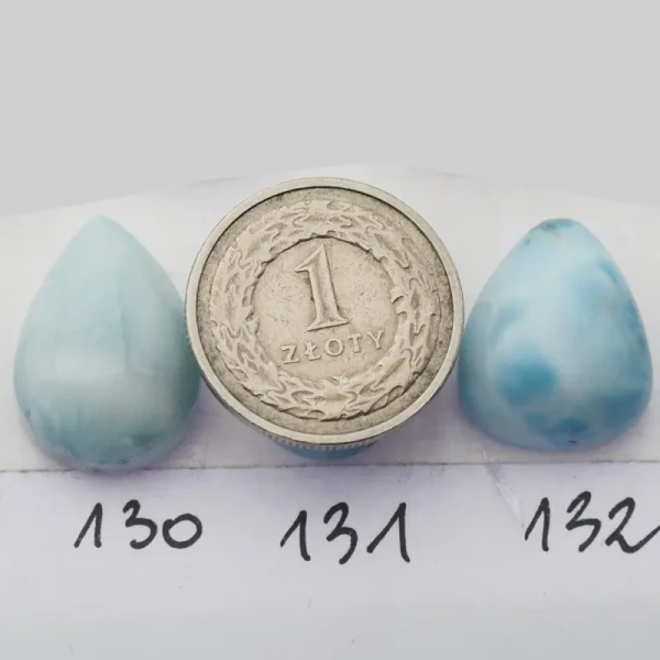 Larimar 20-22x15-16 mm łza (różne kamienie do wyboru)