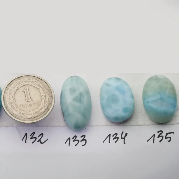 Larimar 20-24 x12-16 mm owal (różne kamienie do wyboru)