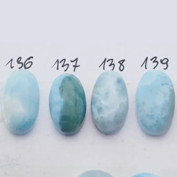 Larimar 20-24 x12-16 mm owal (różne kamienie do wyboru)