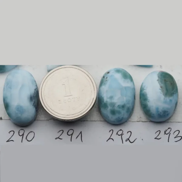  Larimar 20-24x13-15 mm owal (różne kamienie do wyboru)