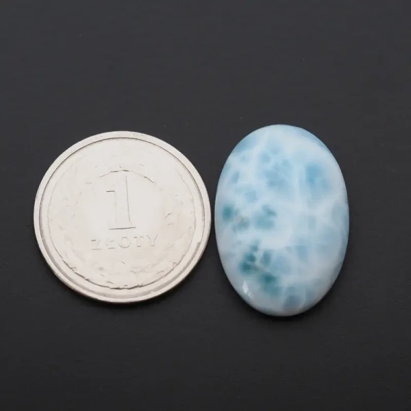 Larimar 25x17 mm owal