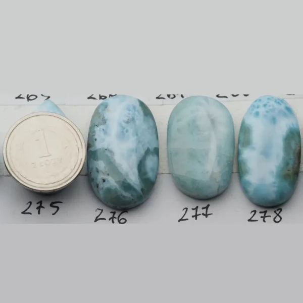 Larimar 29-33x18-20 mm owal (różne kamienie do wyboru)