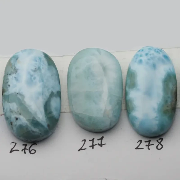 Larimar 29-33x18-20 mm owal (różne kamienie do wyboru)