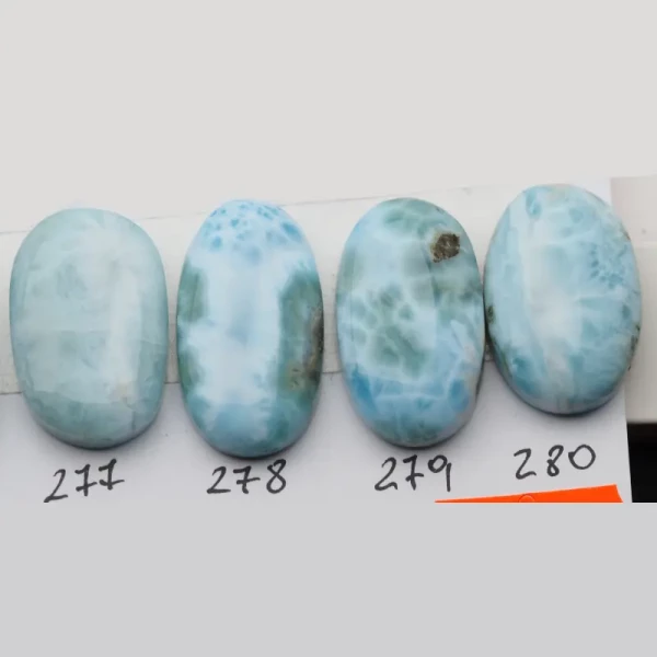 Larimar 29-33x18-20 mm owal (różne kamienie do wyboru)